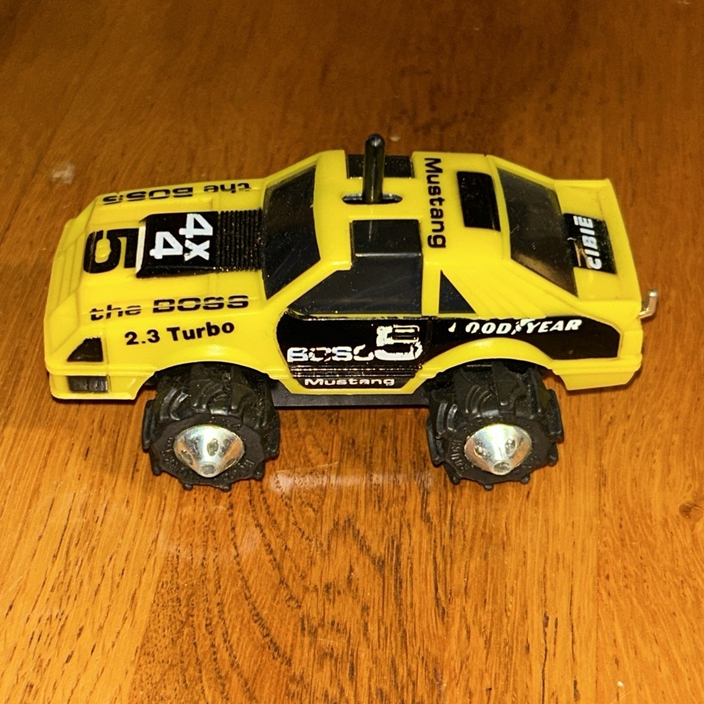Vintage 1980's LJN Stomper‎ Rough Riders 4x4 The Boss Mustang Toy Car